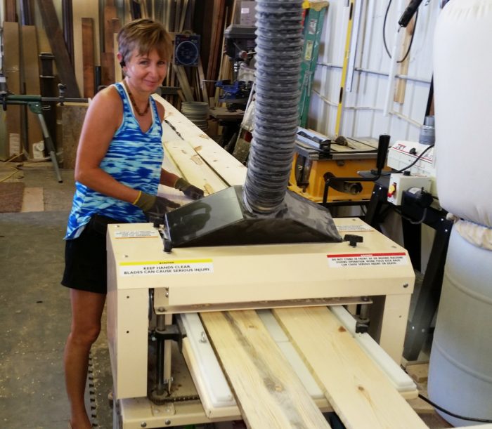 OPPORTUNITY KNOCKED…SO SHE STARTED A SUCCESSFUL WOODMASTER MOLDING BUSINESS