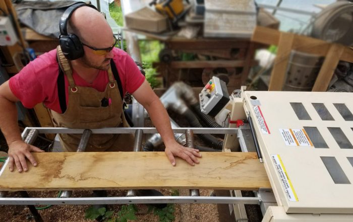 JIM’S VERY FIRST ORDER nearly paid for his new 4-HEAD WOODMASTER 4000