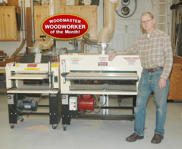 Shop Teacher Talks Drum Sanders: “INFINITELY VARIABLE FEED RATE IS ONE OF WOODMASTER’S MAIN ADVANTAGES”