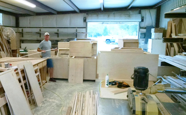 HIS BUSINESS SUCCESS SECRET? Thrift and 2 Woodmaster Molder/Planers